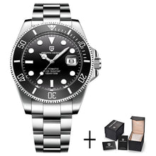 Load image into Gallery viewer, PAGANI Design Brand Luxury Men Watches Automatic Black Watch Men Stainless Steel Waterproof Business Sport Mechanical Wristwatch (4956896460931)
