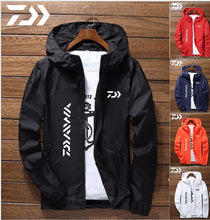 Load image into Gallery viewer, Daiwa Jacket Men Fishing Shirt Solid Thin Uv Protection Clothes Fishing Clothing Summer Breathable Quick Dry Soft Shell Outdoor (4956977987715)
