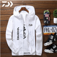 Load image into Gallery viewer, Daiwa Jacket Men Fishing Shirt Solid Thin Uv Protection Clothes Fishing Clothing Summer Breathable Quick Dry Soft Shell Outdoor (4956977987715)
