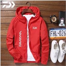 Load image into Gallery viewer, Daiwa Jacket Men Fishing Shirt Solid Thin Uv Protection Clothes Fishing Clothing Summer Breathable Quick Dry Soft Shell Outdoor (4956977987715)
