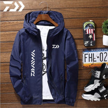 Load image into Gallery viewer, Daiwa Jacket Men Fishing Shirt Solid Thin Uv Protection Clothes Fishing Clothing Summer Breathable Quick Dry Soft Shell Outdoor (4956977987715)
