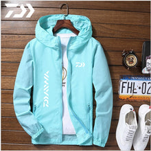 Load image into Gallery viewer, Daiwa Jacket Men Fishing Shirt Solid Thin Uv Protection Clothes Fishing Clothing Summer Breathable Quick Dry Soft Shell Outdoor (4956977987715)
