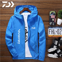 Load image into Gallery viewer, Daiwa Jacket Men Fishing Shirt Solid Thin Uv Protection Clothes Fishing Clothing Summer Breathable Quick Dry Soft Shell Outdoor (4956977987715)
