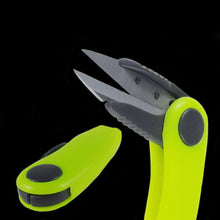 Load image into Gallery viewer, WALK FISH Shrimp-Shaped Stainless Steel Fish Use Scissors Accessories Folding Fishing Line Cut Clipper Fishing Scissor Tackle (4956977430659)
