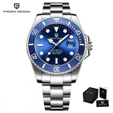 Load image into Gallery viewer, 2020 PAGANI DESIGN Brand Automatic Mechanical Men Watch Sports 100M Waterproof Sport Male Sapphire Wrist Watch Relogio Masculino (4956896133251)
