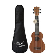 Load image into Gallery viewer, Aiersi brand 21 inch ukelele mahogany Soprano gecko ukulele musical instrument guitar 4 string Hawaiian mini guitarre (4956978249859)
