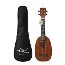 Load image into Gallery viewer, Aiersi brand 21 inch ukelele mahogany Soprano gecko ukulele musical instrument guitar 4 string Hawaiian mini guitarre (4956978249859)
