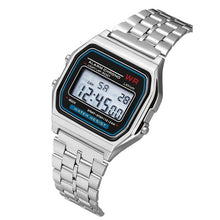 Load image into Gallery viewer, WR F91W Steel Band Electronic Watch (4956897247363)
