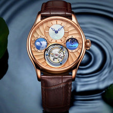 Load image into Gallery viewer, Guanqin 100% Real Tourbillon Mechanical Watch Men Wrist Mens Watches Top Brand Luxury Skeleton Watch Clock Man Relogio Masculino (4956896624771)
