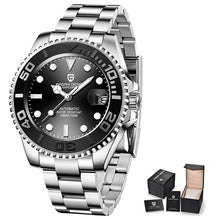 Load image into Gallery viewer, PAGANI Design Men Automatic Watch Fashion Luxury Mechanical Wristwatch Stainless Steel Waterproof Watch men relogio masculino (4956896395395)
