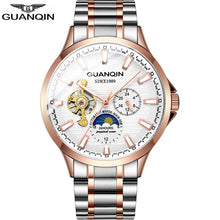 Load image into Gallery viewer, GUANQIN 2020 business watch men Automatic Luminous clock men Tourbillon waterproof Mechanical watch top brand relogio masculino (4956896559235)

