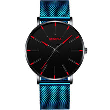 Load image into Gallery viewer, Reloj hombre 2020 dos homens relógios minimalistas ultra fino malha cinto relógio de luxo masculino negócio casual quartzo relógio de pulso (4956896919683)

