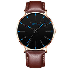 Load image into Gallery viewer, Reloj hombre 2020 dos homens relógios minimalistas ultra fino malha cinto relógio de luxo masculino negócio casual quartzo relógio de pulso (4956896919683)
